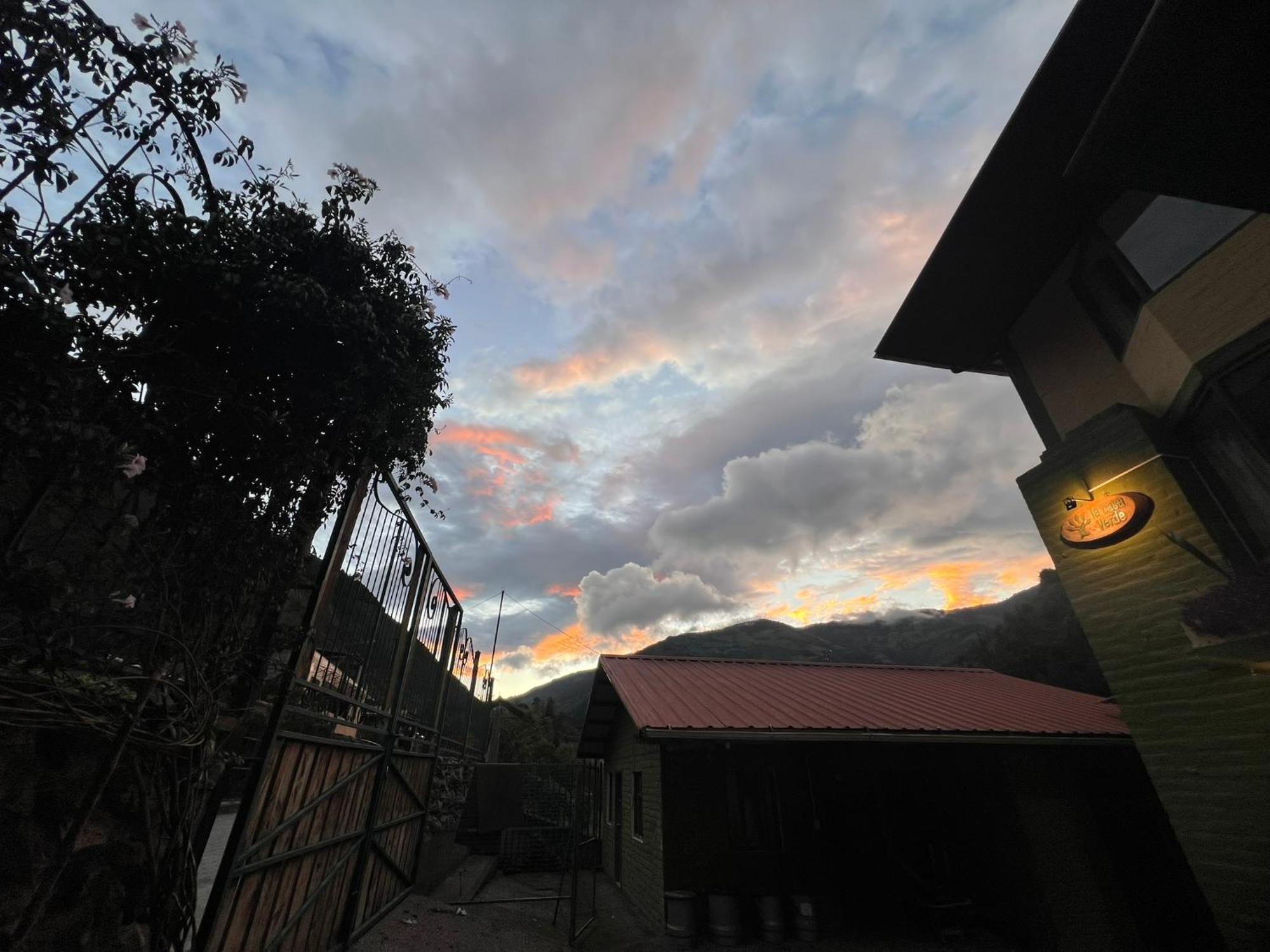La Casa Verde Eco Guest House Baños Exteriér fotografie
