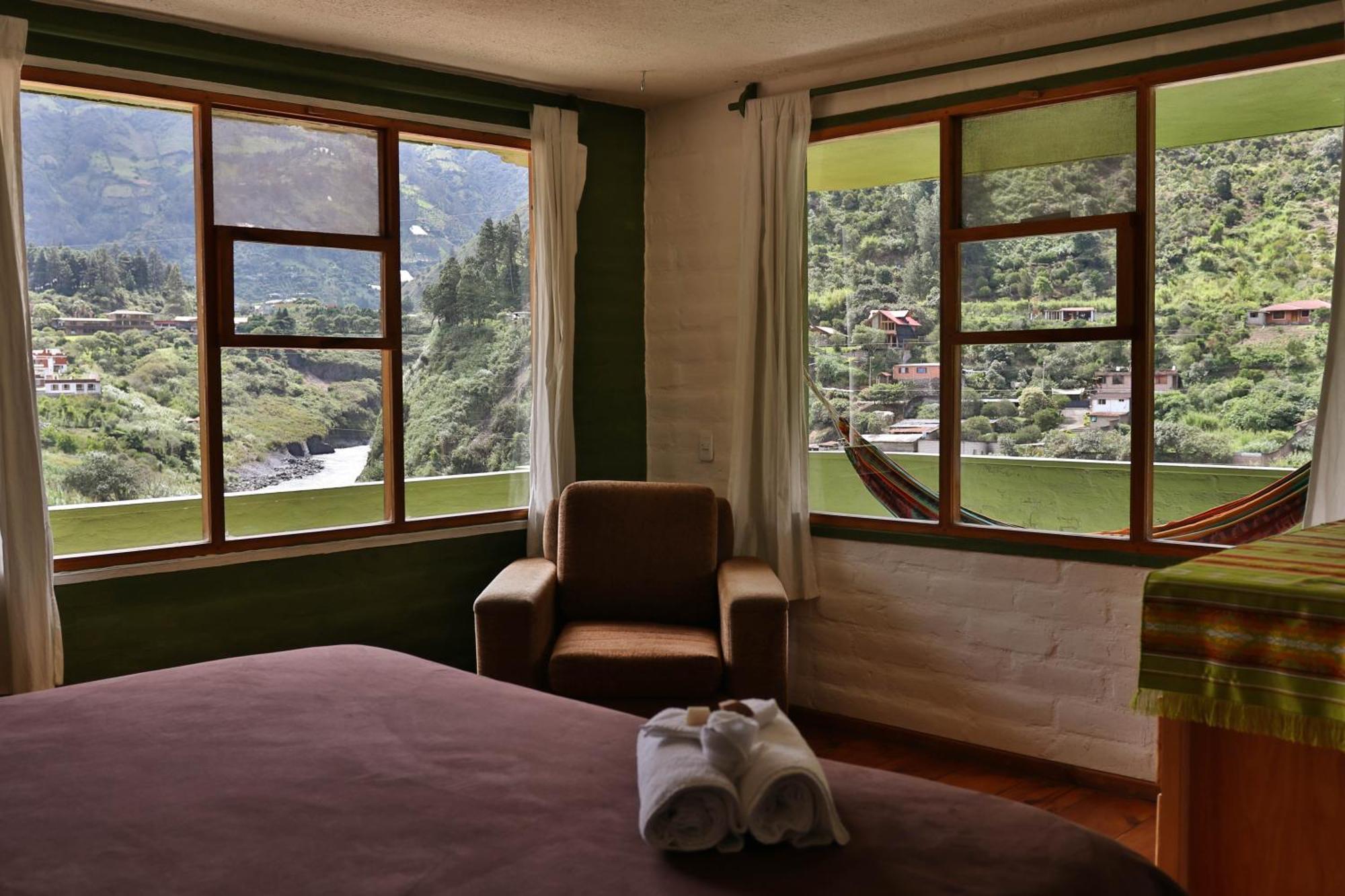 La Casa Verde Eco Guest House Baños Exteriér fotografie